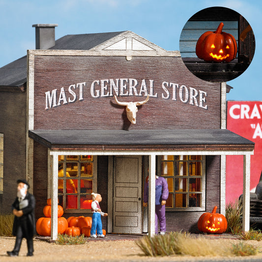 Busch 5417 HO Scale Illuminated Jack-O'-Lantern Pumpkin