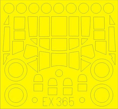 Eduard EX365 1/48 Mask an-2 for Hobby Boss Canopy Mask Set