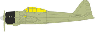 Eduard JX334 1/32 Zero TFace Canopy Mask Set MASK