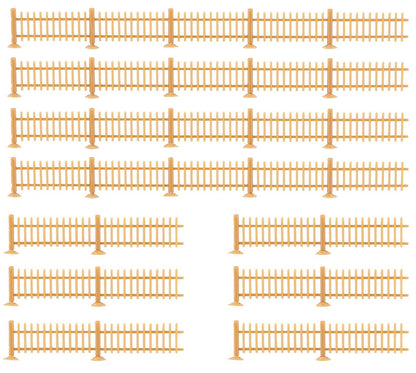 Faller 180415 HO Scale Lattice / Wooden Picket Fencing