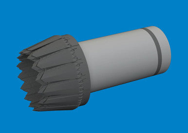 Eduard 6481087 1/48 F-35C Exhaust Nozzle PRINT Brassin for TAMIYA Kit
