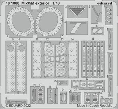 Eduard 481088 1/48 Mi-35M Exterior for Zvezda