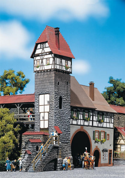 Faller 130402 HO Scale Old-Town Tower House Model Kit