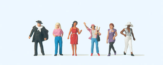 Preiser 10785 HO Scale Passers By Set 2 Figure Set