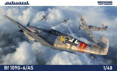Eduard 84169 1/48 WWII Bf109G/AS German Fighter (Plastic Kit)