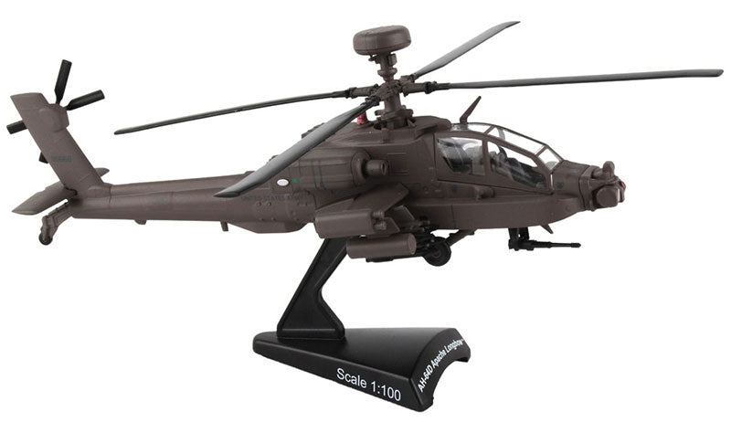Daron PS5600 1/100 AH-64D Apache Longbow Diecast Stamp