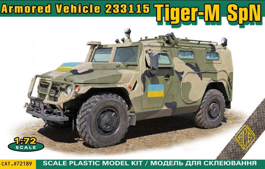 Ace Models 72189 1/72 ASN233115 Tiger-M SpN Ukrainian Service Armored Vehicle