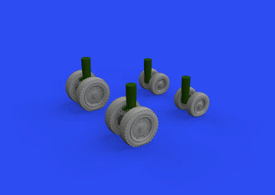 Eduard 648734 1/48 Wheels for HBB (Mask & Resin)