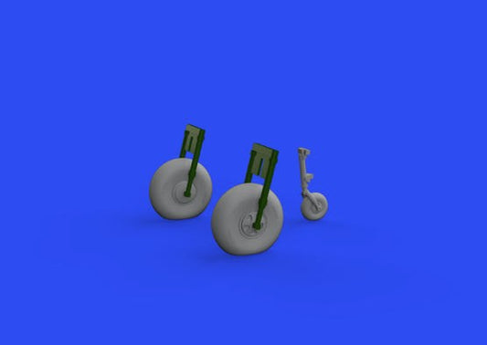 Eduard 672251 1/72 Aircraft- Beaufort Mk I Wheels for ARX (Mask & Resin)
