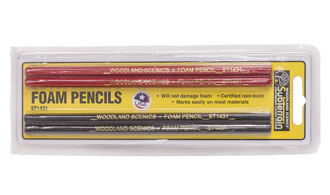 Woodland Scenics ST1431 All Scale Foam Pencils