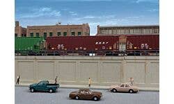 Walthers Cornerstone 933-3882 N Urban Retaining Walls Kit