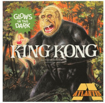 Atlantis Models 465 1/25 King Kong Glow-in-the-Dark (formerly Aurora)
