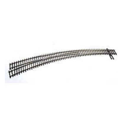 Walthers Track 948-83063 HO Code 83 Curved Turnout 24/28" Left Hand