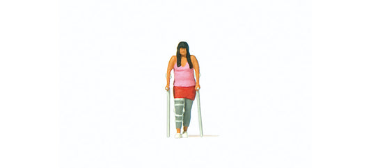 Preiser 28216 HO Scale Broken Leg Figure