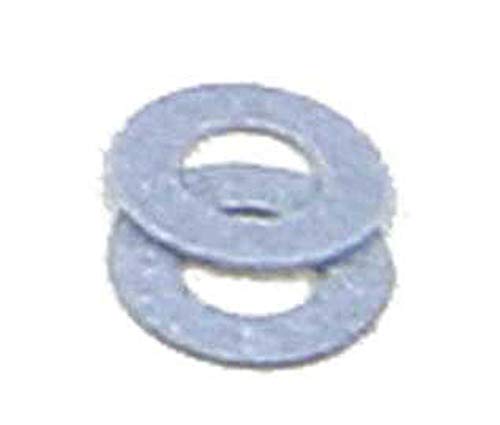 Kadee 209 All Scale Insulating Fiber Washers pkg(48) -- .010" .03cm Thick (gray)
