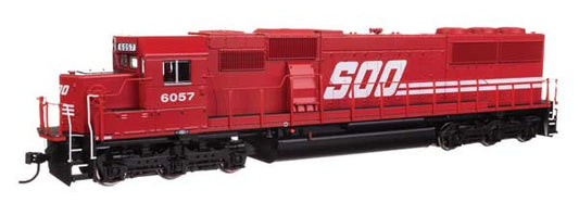 Walthers Mainline 910-19773 HO Scale EMD SD60 Spartan ESU Sound DCC Soo Line #6057