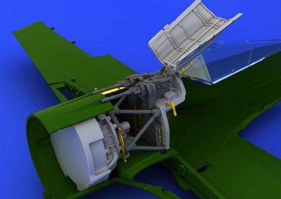 Eduard 672084 1/72 Aircraft- Fw190A8 MG 131 Mount for EDU (Photo-Etch & Resin)