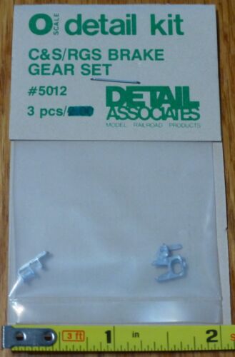 Detail Associates 5012 O Scale Brake Gear Set -- Colorad & Southern/Rio Grande