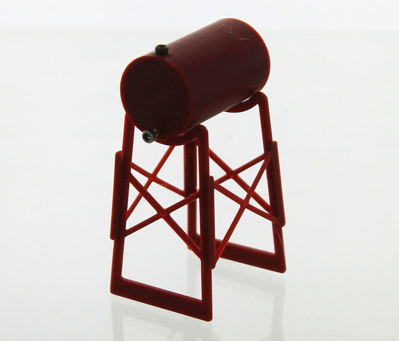 3D To Scale 64-254-R 1/64 – Fuel Tank on Legs Red Miniature Prop