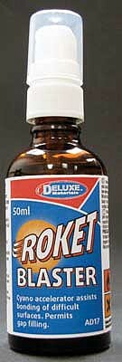 Deluxe Materials AD17 All Scale Roket Blaster -- Cyanoacrylate CA Accelerator