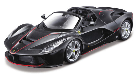 Bburago 36907BK 1/43 Ferrari LaFerrari Aperta Black Diecast Model