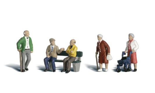 Woodland Scenics A2201 N Scale Senior Citizens