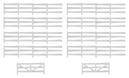 Faller 272412 N Scale Paddock Fence Model Kit, 930 mm