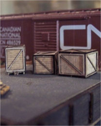 Osborn Models 3065 N Scale Crates Kit