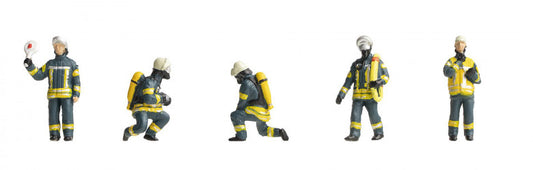 Faller 151637 HO Scale Modern Era VI Firefighters -- Set #1
