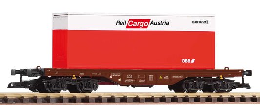 Piko 37011 G Scale OBB Flat Car with Container