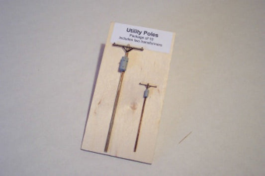 Osborn Models 3099 N Scale Utility Poles 8pk Kit
