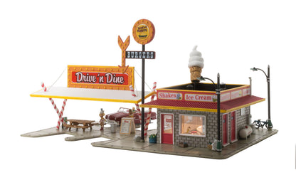 Woodland Scenics BR4929 N Scale Drive 'n Dine