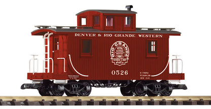 Piko 38976 G Scale D&RGW Wood Caboose 0526
