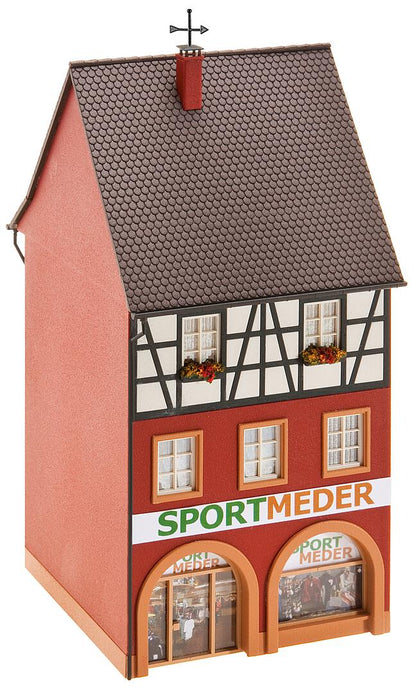 Faller 130498 HO Scale Sport Meder City House Model Kit