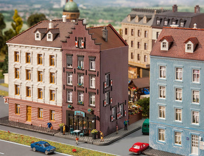Faller 232334 N Scale Old Town House with Bar Model Kit