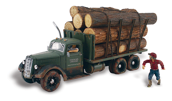 Woodland Scenics 5343 N Scale Tim Burr Logging - Assembled