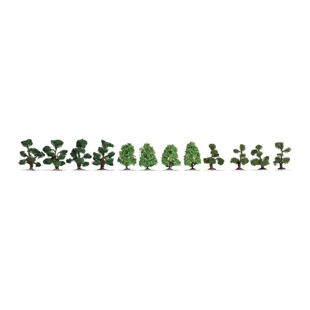 noch 21546 a scale ornamental bushes 12 pieces 1 7 16 1 15 16 4cm 5cm