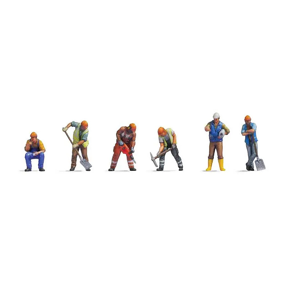 noch 44501 z scale construction workers pkg6