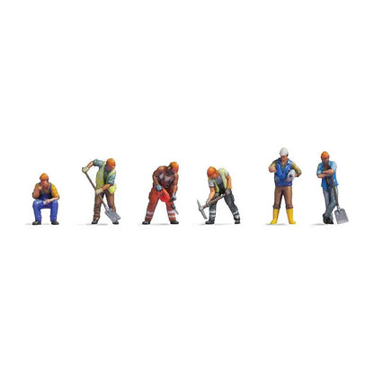 noch 44501 z scale construction workers pkg6