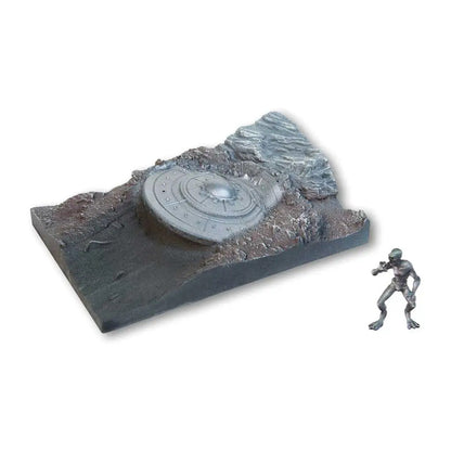 Noch 60765 HO Scale UFO Crash Scene w/Alien - Hard-Foam & 3D Print Kit