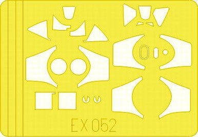 Eduard EX052 1/48 Mask Spitfire Mk.I/V for Tamiya Canopy Mask Set