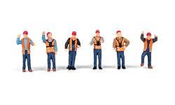Walthers SceneMaster 949-6065 HO Railroad Yard Crew pkg(6)