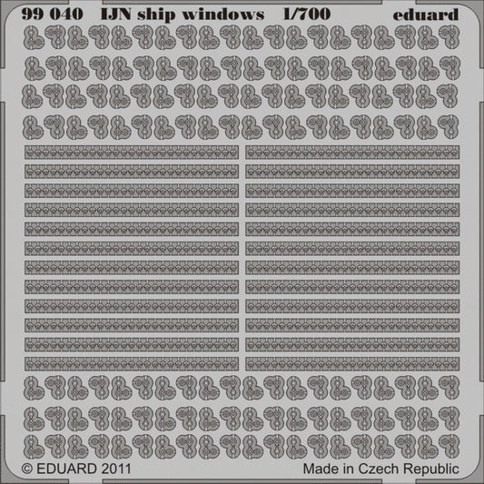 Eduard 99040 1/700 Ship- IJN Windows
