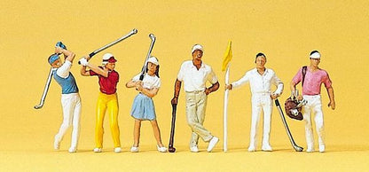 Preiser 10231 HO Scale Recreation & Sports Golfers