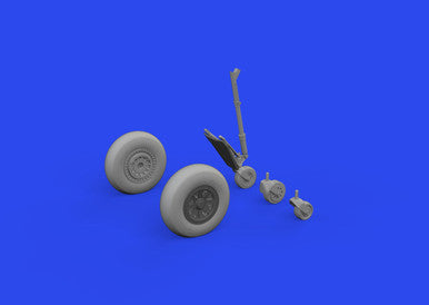 Eduard 648964 1/48 TBF/TBM Wheels w/smooth Tire Brassin