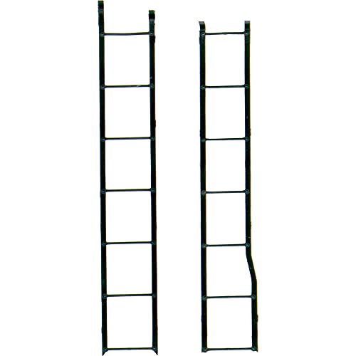 Kadee 2103 HO Scale 40' PS-1 Box Car Ladder Set -- (black) Includes Ends & Sides