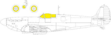 Eduard JX309 1/32 Mask Spitfire Mk.I for Kotare Canopy Mask Set