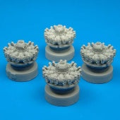 Quickboost 72026 1/72 B17F/G Engines for HSG