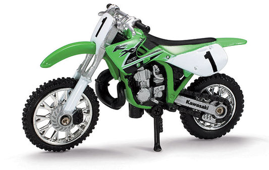 New Ray 06227-A 1/32 Kawasaki KX 250 Motorcycle, Green