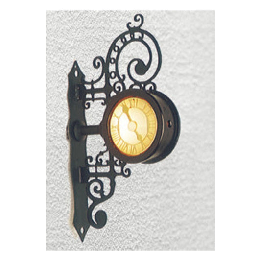 Brawa 5361 HO Scale Illuminated Clock -- Historic Wall Clock - Baden-Baden